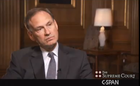 Justice Alito on interviewing for the job
